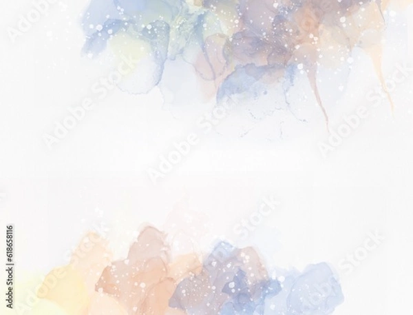 Fototapeta インクアート　背景