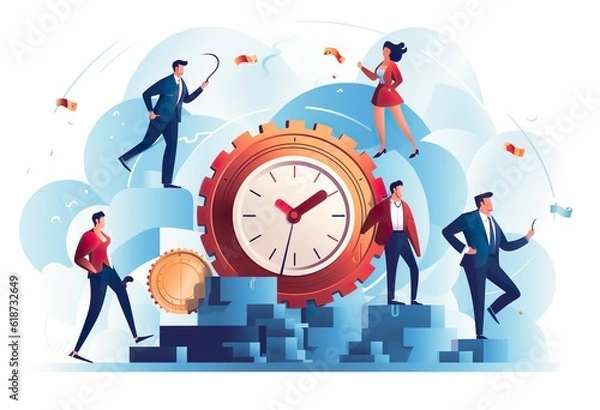 Fototapeta Embargo regulation abstract concept vector illustration