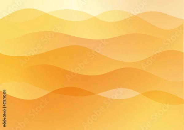 Fototapeta 曲線や流れを感じる自然のイメージ　オレンジ