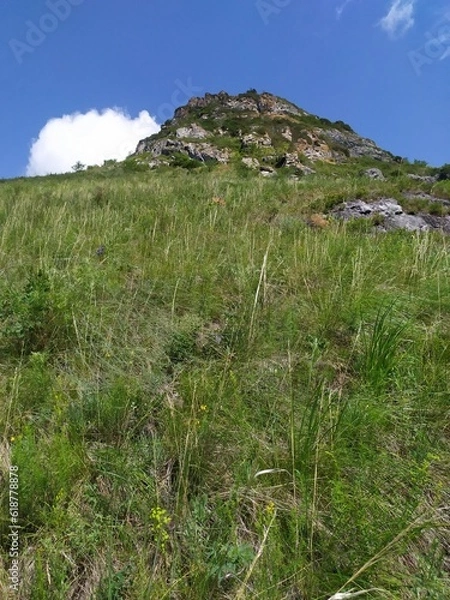 Fototapeta landscape in the mountains