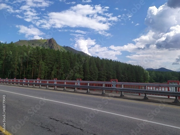 Obraz road to the mountains