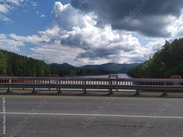 Obraz bridge over the river