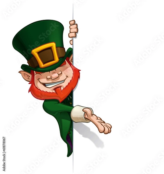 Obraz St. Patrick przedstawia sztandar