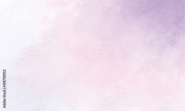Obraz wektor miękkie fioletowe abstrakcyjne tło akwarelowe