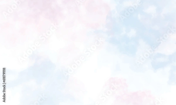 Fototapeta vector soft watercolor background