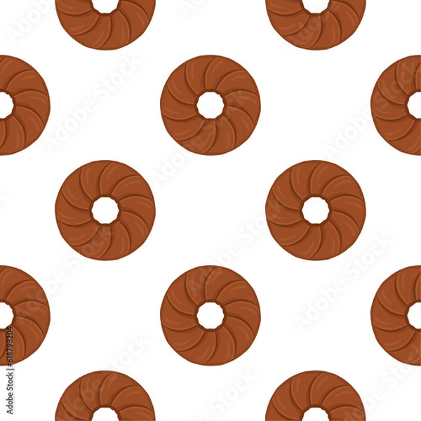 Obraz Pattern homemade cookie different taste in pastry biscuit