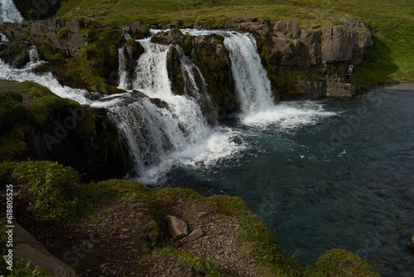 Obraz Kirkjufellsfoss Waterfall in Iceland