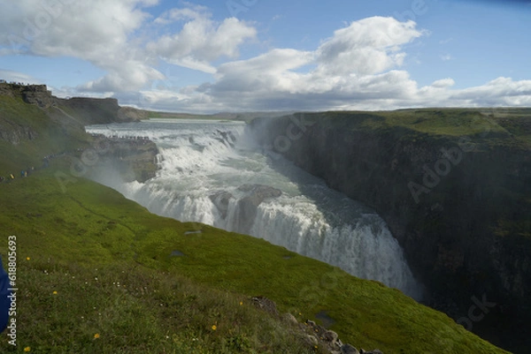 Obraz Gulfoss waterfall in Iceland