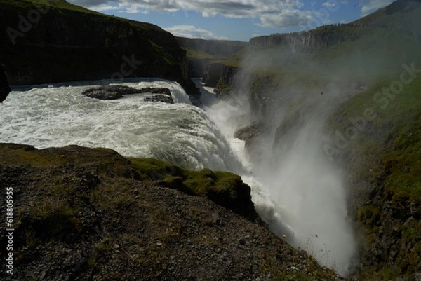 Obraz Gulfoss waterfall in Iceland
