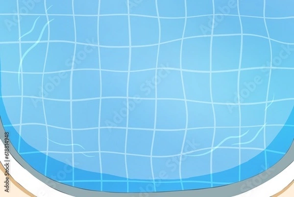 Obraz blue swimming pool