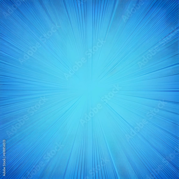 Obraz Rays Blue Background