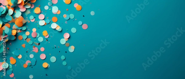 Obraz Party confetti header