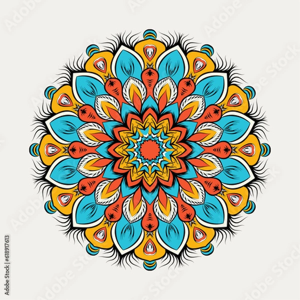 Obraz Creative luxury decorative mandala background template
