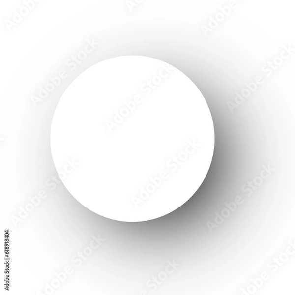 Fototapeta Circle shadow overlay