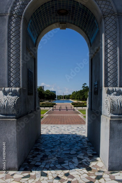 Obraz archway in the park