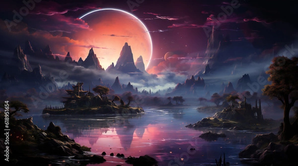 Fototapeta ファンタジー風景