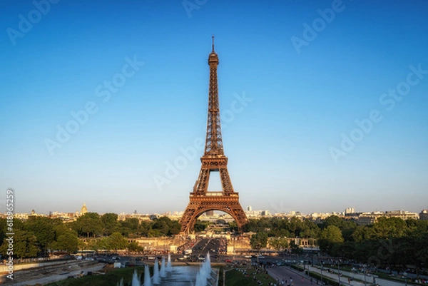 Obraz Eiffel Tower at Sunset