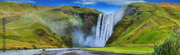 Obraz piękny torrent skogafoss ...