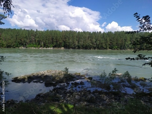Fototapeta lake in the mountains