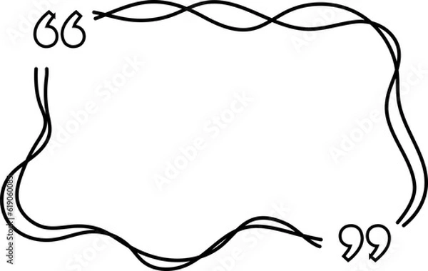 Obraz Quote Template Bubble, quote bubbles Textbox
