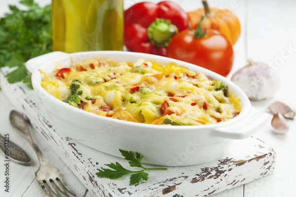 Obraz Baked vegetables