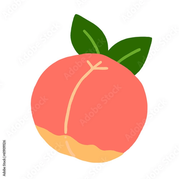 Obraz Peach cute