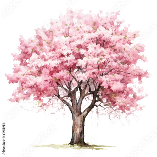Obraz sakura tree,Generative AI