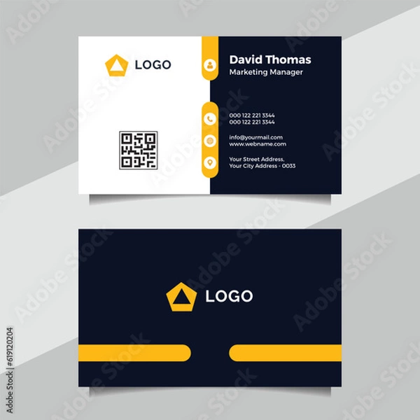 Obraz Elegant business card design