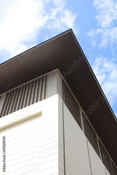 Fototapeta building with sky