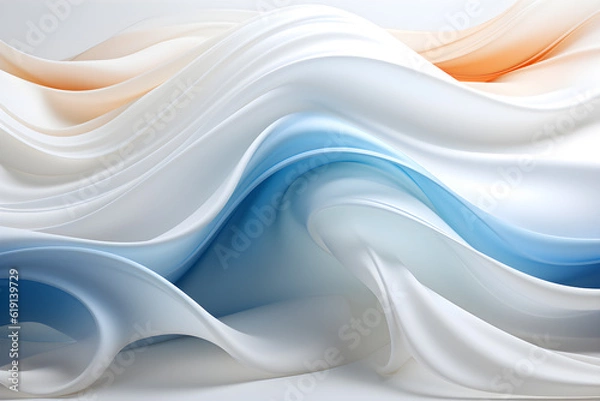 Fototapeta white background graphic Generative AI