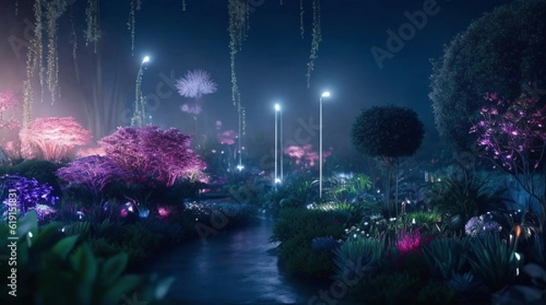 Fototapeta Beautiful Scenery Background Wallpaper, Plants Greenery, Desktop/Mobile Nature Wallpaper
