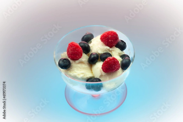 Obraz Gelato e frutta