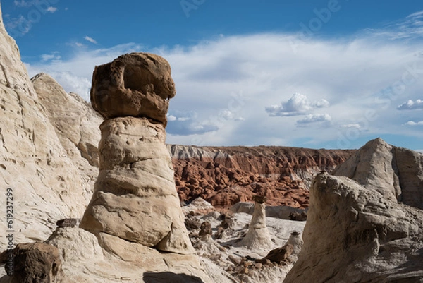 Fototapeta Toadstool Hoodoos, Utah