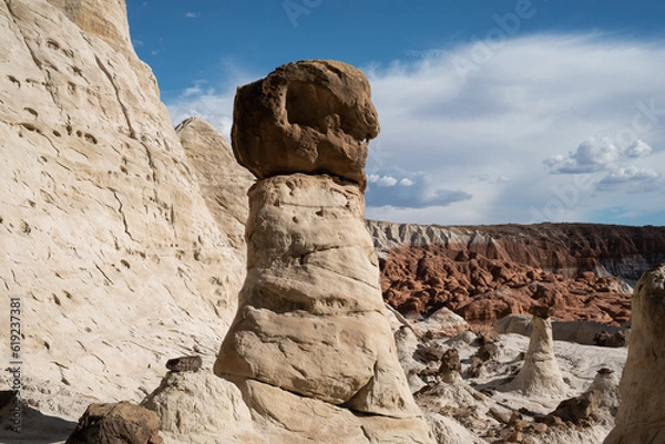 Fototapeta Toadstool Hoodoos, Utah