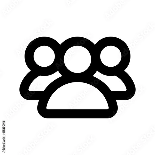 Fototapeta group icon