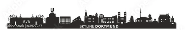 Obraz Skyline Dortmund