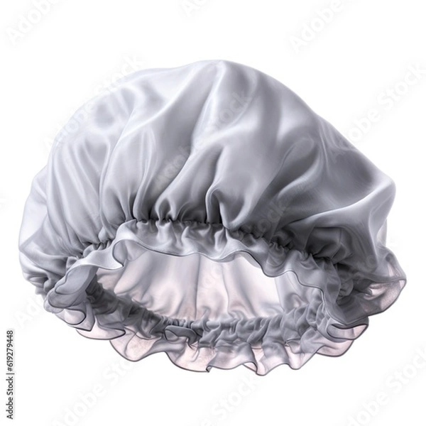 Obraz Shower cap isolated on white 