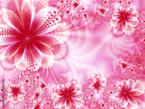 Fototapeta Floral frame