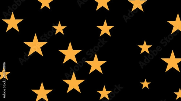 Fototapeta seamless pattern with stars for background designs 