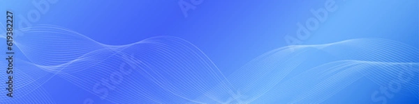 Fototapeta Linkedin Background, Banner, Wavy line, Gradient color vector