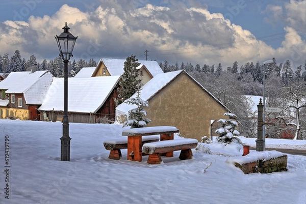 Fototapeta Simmersfeld-Fünfbronn