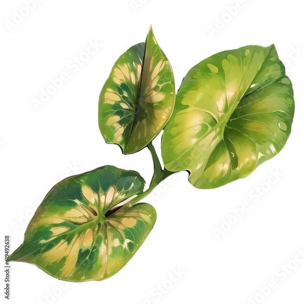 Obraz leaf isolated on white background