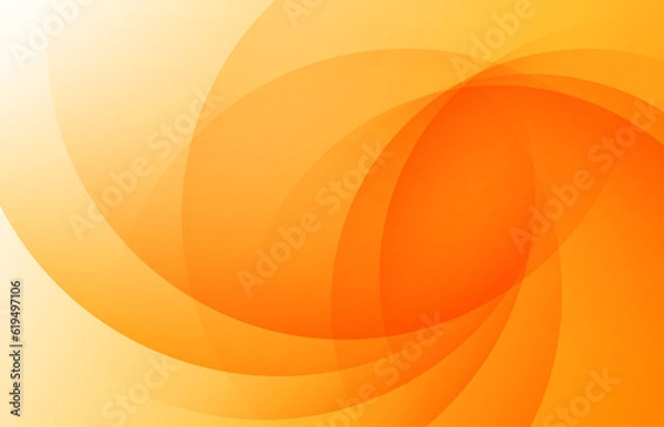 Fototapeta Abstract orange background. Abstract sound wave circle effect background illustration.