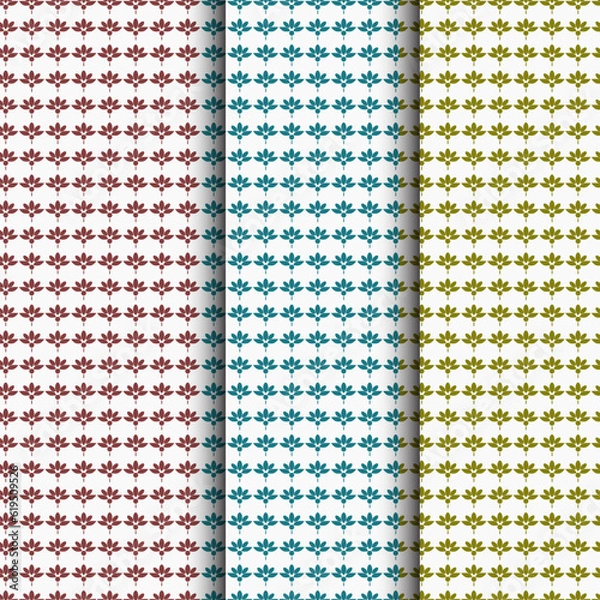 Fototapeta A pattern is an arrangement of lines or shapes, especially a design in which the same shape is repeated at regular intervals over a surface.