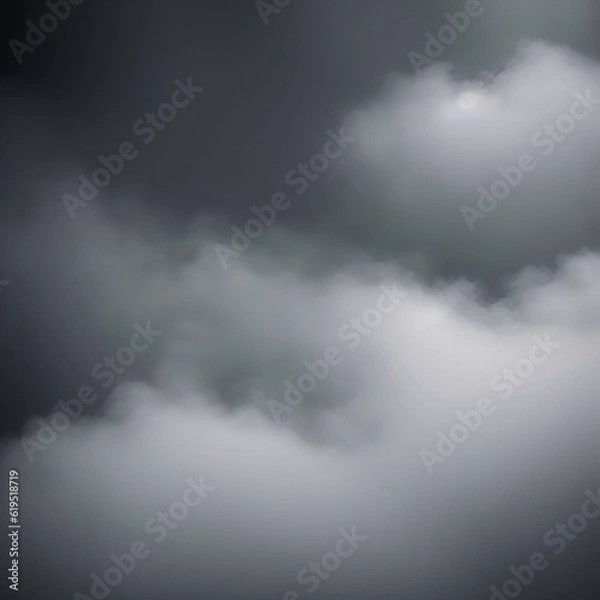 Fototapeta mysterious fog and smoke abstract background white background,red background,blue background,generative ai illustration art