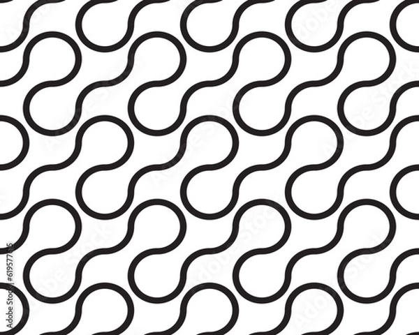 Obraz seamless pattern. geometric seamless background. vector wallpaper