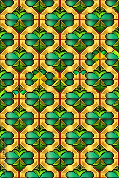 Fototapeta Abstract pattern to use as wallpaper