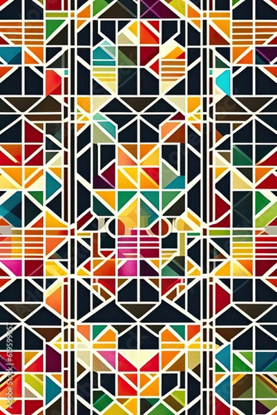 Fototapeta Abstract pattern to use as wallpaper