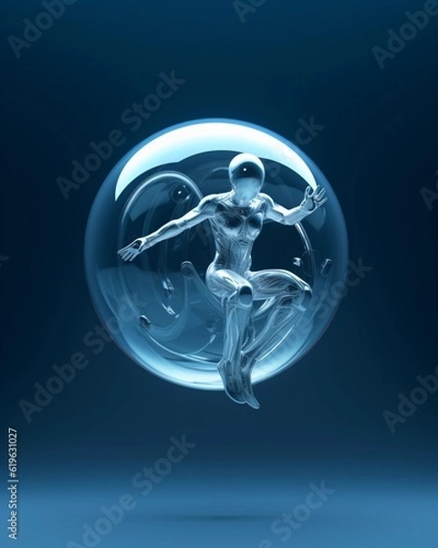 Obraz Aliens in the ball