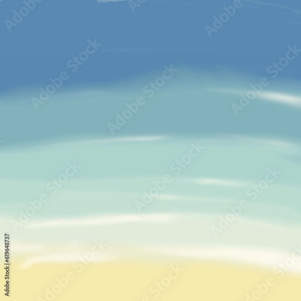 Obraz blue sky and clouds